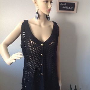 Hand Crochet Vest